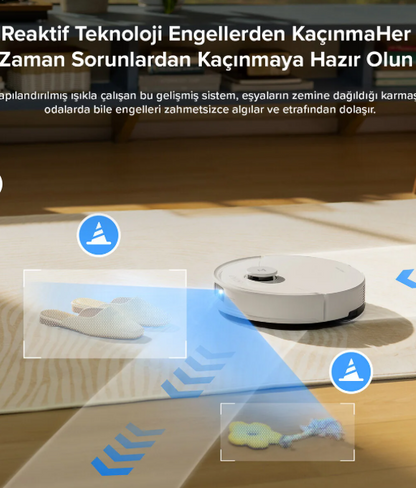Roborock Q8 Max Pro Akıllı Robot Süpürge