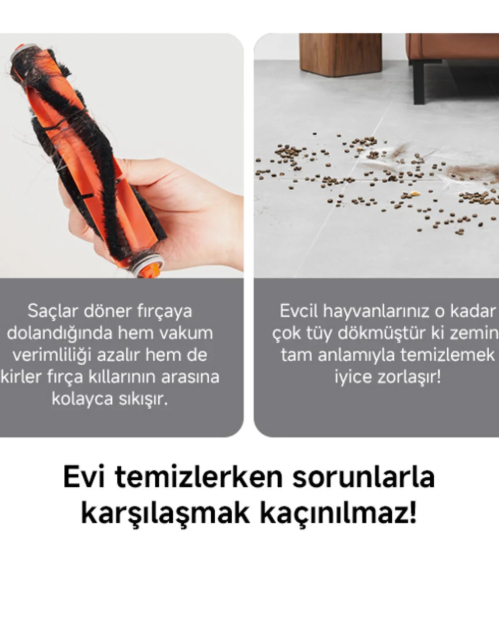 Xiaomi Mi Robot Vacuum S10t 8000pa Akıllı Robot Süpürge