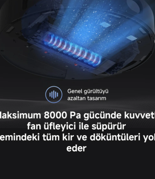 Xiaomi Mi Robot Vacuum S10t 8000pa Akıllı Robot Süpürge