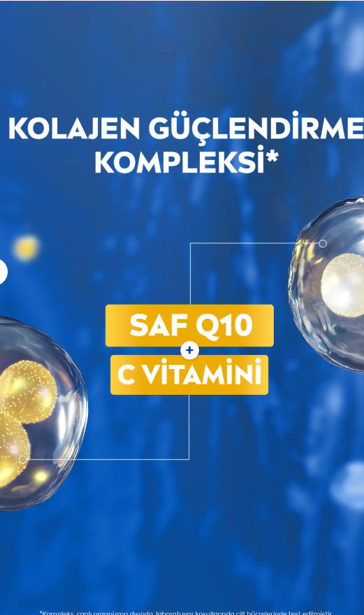 NIVEA Q10 7 Günde Sıkılaştırıcı Vücut Bakım Losyonu 250ml, C Vitamini, Kolajen, 72 Saat Nemlendirici