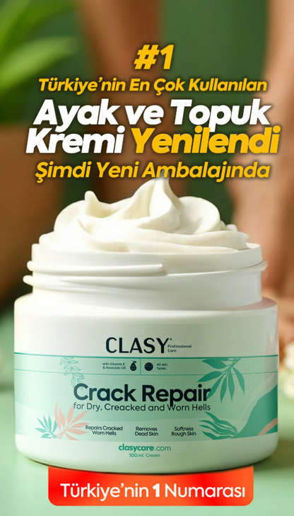 Clasy Care Ayak Ve Topuk Çatlak Kremi, Ayak Bakımı, Ayak Kokusu Ve Topuk 100ml